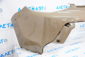 Front bare upper bumper Kia Soul 14-16 prerest, brown, tears, broken fasteners, made