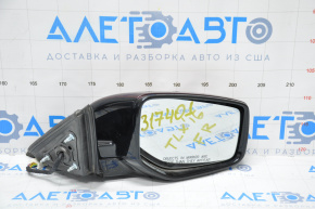 Right side mirror complete Acura TLX 15-19 11 pins, turn signal, red, scratches on turn signal
