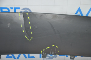 Rear bumper lip trim Ford Edge 15-18 pre-rest breaks, scratches