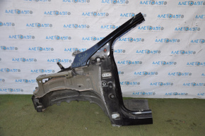 Front quarter left Ford Edge 15-18 black