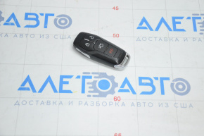 Ford Edge 15-17 smart key 4 buttons, peeling chrome