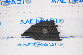 Front bumper grille right Ford Escape MK3 13-16 prerest mat, broken fastener