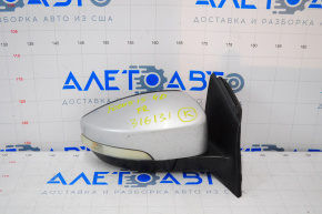 Right side mirror complete Ford Focus mk3 15-18 rest 7 pins, turn signal, silver UX