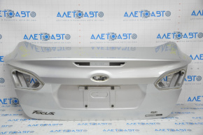 Boot lid Ford Focus mk3 15-18 rest 4d silver UX, pokes