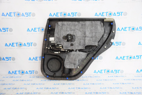 Door trim card rear left Kia Soul 14-19 leather black, scratch