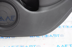 Door trim card rear right Kia Soul 14-19 leather black, scratch