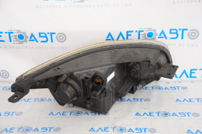 Headlight front left bare Kia Soul 14-19 halogen, with mount, for polishing