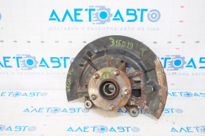 Tailpiece with hub front left Toyota Camry v50 12-14 hybrid usa with casing rusty