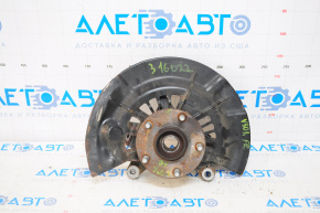 Trunnion with hub front right Toyota Camry v50 12-14 hybrid usa with casing rusty