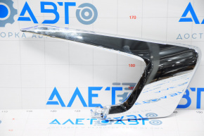 Front bumper molding chrome upper right Mitsubishi Outlander Sport ASX 16-19