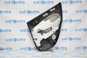 Door trim card rear left Ford Fiesta 11-19 black with gray insert