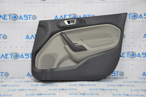 Door trim card front right Ford Fiesta 11-19 black-beige insert