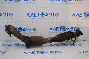 Exhaust manifold with catalytic converter Ford Focus mk3 11-16 2.0 replaceable catalytic converter