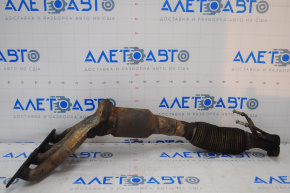 Exhaust manifold with catalytic converter Ford Focus mk3 11-16 2.0 replaceable catalytic converter