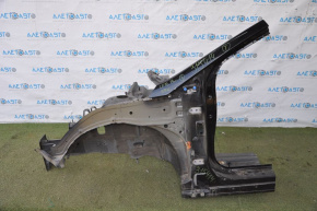 Quarter front left Hyundai Sonata 15-19 black