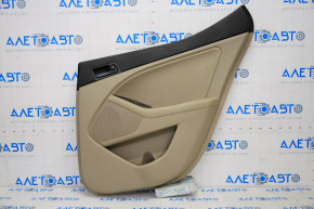Kia Optima 11-16 rear right door panel, beige fabric