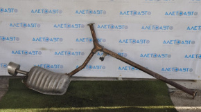 Muffler rear part with barrel right Kia Optima 11-15 2.4 type 2