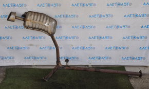 Muffler rear part with barrel right Kia Optima 11-15 2.4 type 2