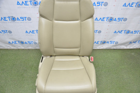 Acura TLX 15-17 passenger seat with airbag, electric, beige leather