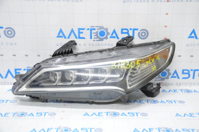 Front left headlight complete Acura TLX 15-17 prerest LED