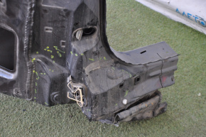 Quarter wing rear left Ford Edge 15-18 black, dented, bump