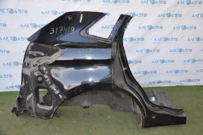 Quarter wing rear right Ford Edge 15-24 black, butt