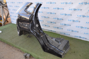 Quarter wing rear right Ford Edge 15-24 black, butt