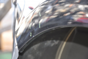 Quarter wing rear right Ford Edge 15-24 black, butt