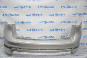 Rear bumper bare Ford Fiesta 14-19 rest 4d silver UX, broken fastener