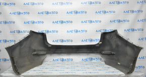 Rear bumper bare Ford Fiesta 14-19 rest 4d silver UX, broken fastener