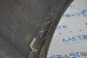 Rear bumper bare Ford Fiesta 14-19 rest 4d silver UX, broken fastener