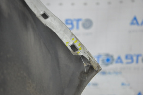 Rear bumper bare Ford Fiesta 14-19 rest 4d silver UX, broken fastener