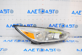 Headlight front right naked Ford Focus mk3 15-18 rest halogen light, spider web
