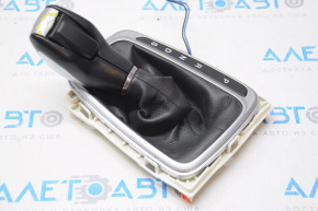 Automatic transmission handle with shifter cover Ford Fusion mk5 13-16 black peeling chrome