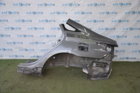 Quarter wing rear left Hyundai Sonata 11-12 graphite P3, pokes