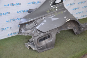 Quarter wing rear right Hyundai Sonata 11-12 graphite P3, pokes