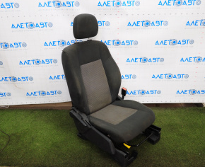 Passenger seat Jeep Patriot 11-14 without airbag, mechanical, cloth black