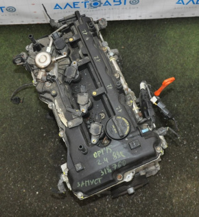 Engine Kia Optima 11-15 2.4 GDI G4KJ 88k, 12-1212-12, started