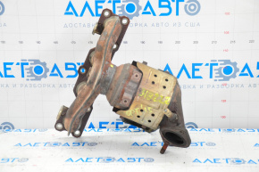 Exhaust manifold with catalytic converter Kia Optima 11-15 2.4 lambda stuck