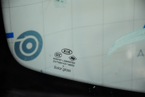 Windshield Kia Optima 11-15 sand, bumps