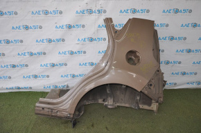 Quarter wing rear left Kia Soul 14-14 brown, small bumps