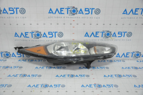 Headlight front right bare Ford Fiesta 14-19 rest dark dangling reflector