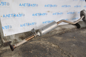 Exhaust line middle part with barrel right Acura TLX 15-17 3.5 FWD