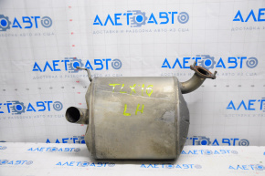Muffler rear barrel left Acura TLX 15-17 FWD