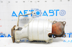 Exhaust manifold with catalytic converter front Acura TLX 15-17 3.5