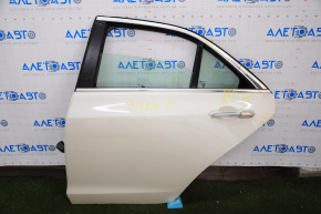Door assembly rear left Cadillac ATS 13-18 white GBN
