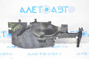 Right radiator deflector Infiniti JX35 QX60 13-15 prerest, no fragment