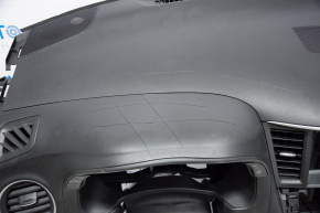 Torpedo front panel without AIRBAG Infiniti JX35 QX60 13-15 prerest black, cuts