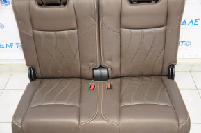 Rear row of seats 3 row Infiniti JX35 QX60 13-15 electric, leather brown