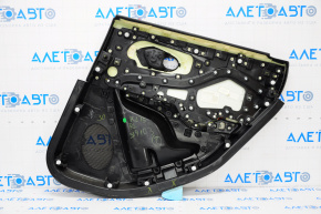 Door trim card rear left Jeep Cherokee KL 14-18 black with gray insert, for dry cleaning